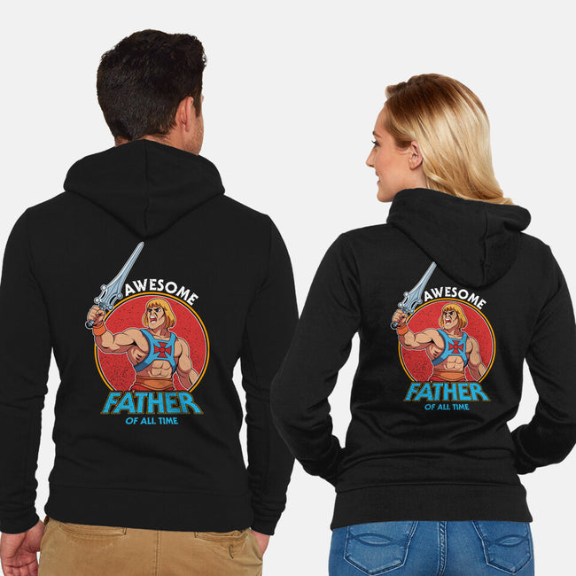 Cooler Than A Superhero-Unisex-Zip-Up-Sweatshirt-hirolabs