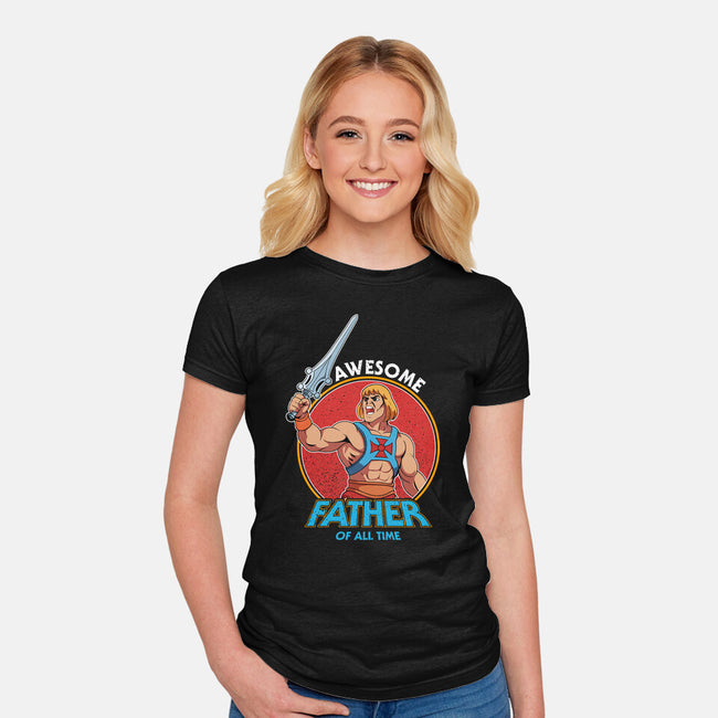 Cooler Than A Superhero-Womens-Fitted-Tee-hirolabs