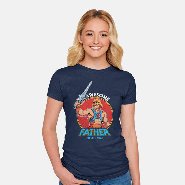 Cooler Than A Superhero-Womens-Fitted-Tee-hirolabs