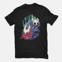 Protector And Knight-Womens-Fitted-Tee-Geekydog