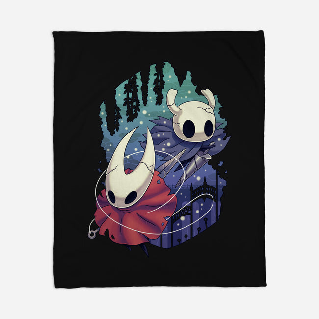 Protector And Knight-None-Fleece-Blanket-Geekydog