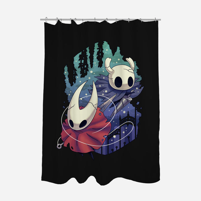 Protector And Knight-None-Polyester-Shower Curtain-Geekydog