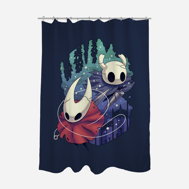 Protector And Knight-None-Polyester-Shower Curtain-Geekydog