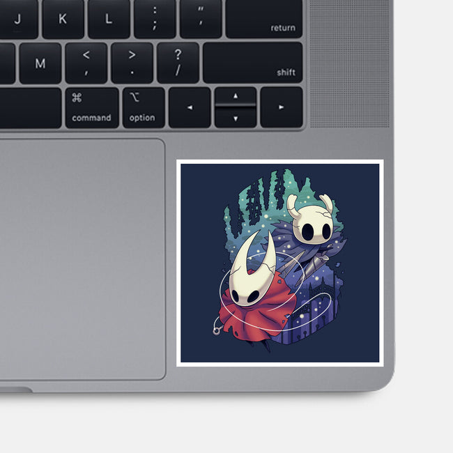 Protector And Knight-None-Glossy-Sticker-Geekydog