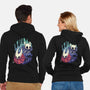 Protector And Knight-Unisex-Zip-Up-Sweatshirt-Geekydog