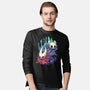 Protector And Knight-Mens-Long Sleeved-Tee-Geekydog
