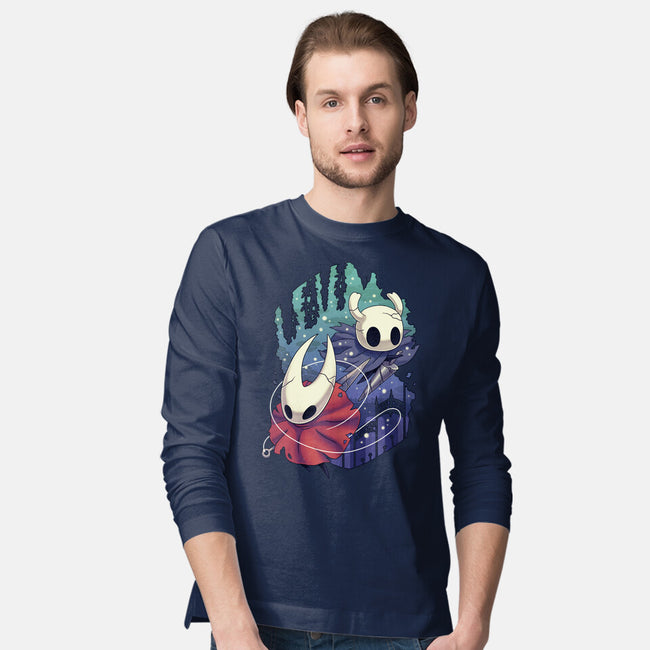 Protector And Knight-Mens-Long Sleeved-Tee-Geekydog