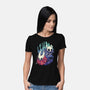 Protector And Knight-Womens-Basic-Tee-Geekydog