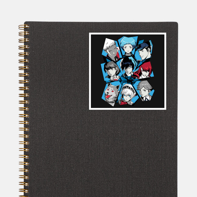 All Out Attacks-None-Glossy-Sticker-jmcg