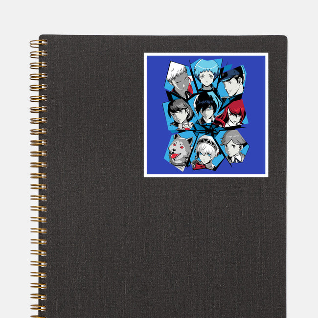 All Out Attacks-None-Glossy-Sticker-jmcg