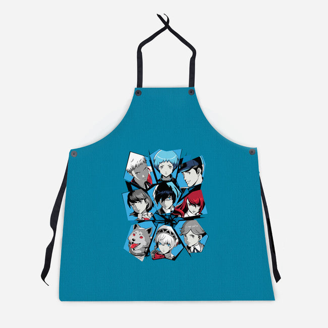 All Out Attacks-Unisex-Kitchen-Apron-jmcg