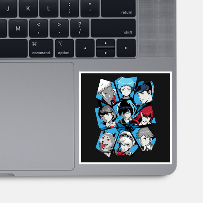 All Out Attacks-None-Glossy-Sticker-jmcg