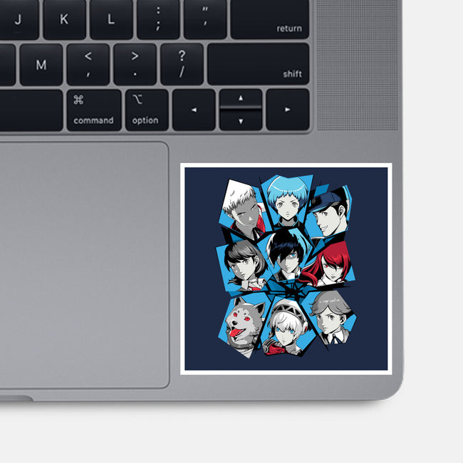 All Out Attacks-None-Glossy-Sticker-jmcg