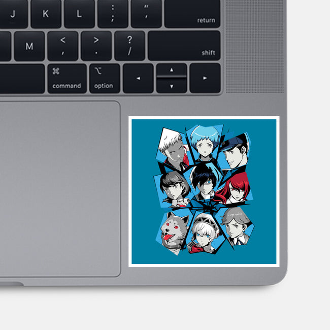 All Out Attacks-None-Glossy-Sticker-jmcg
