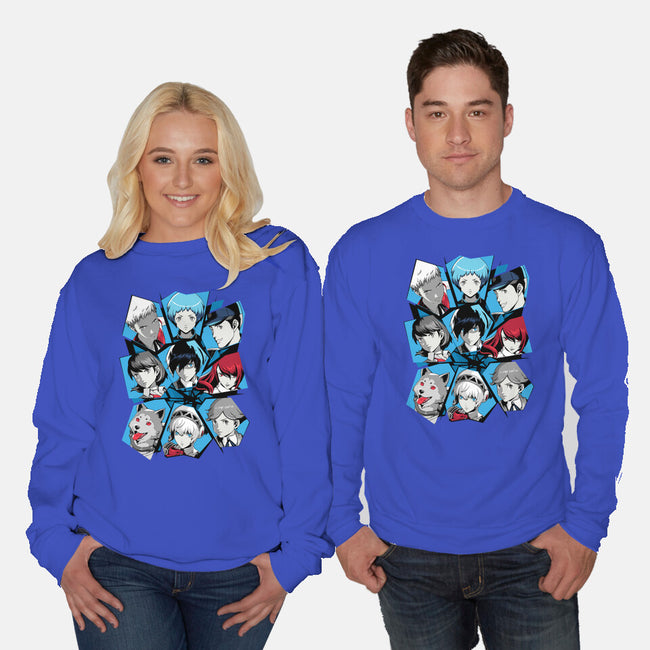 All Out Attacks-Unisex-Crew Neck-Sweatshirt-jmcg