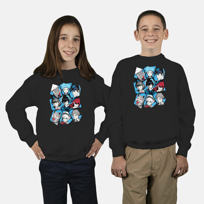 All Out Attacks-Youth-Crew Neck-Sweatshirt-jmcg
