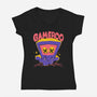 Game Boo-Womens-V-Neck-Tee-estudiofitas