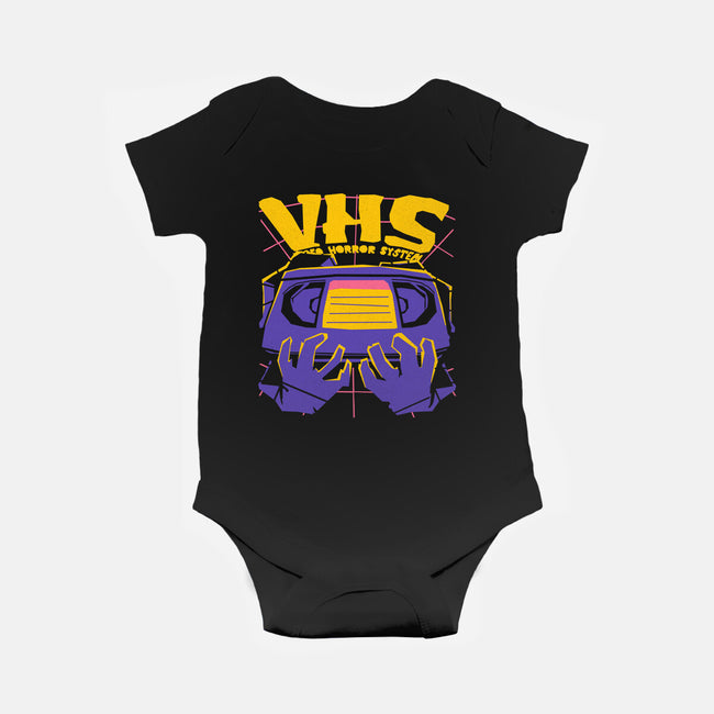 Video Horror System-Baby-Basic-Onesie-estudiofitas