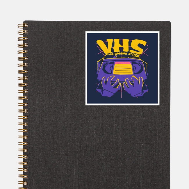 Video Horror System-None-Glossy-Sticker-estudiofitas