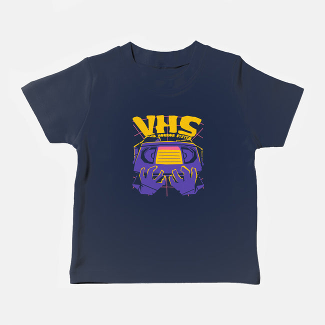 Video Horror System-Baby-Basic-Tee-estudiofitas