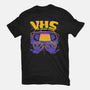 Video Horror System-Womens-Fitted-Tee-estudiofitas