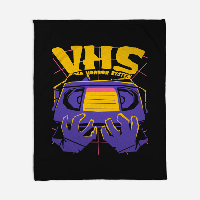 Video Horror System-None-Fleece-Blanket-estudiofitas