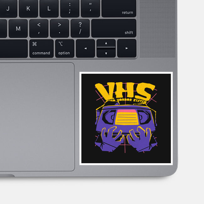 Video Horror System-None-Glossy-Sticker-estudiofitas