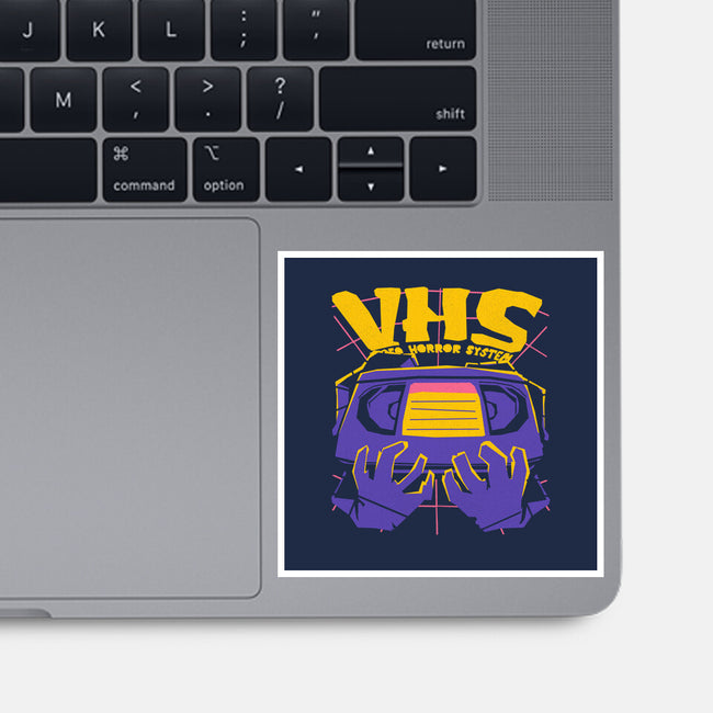 Video Horror System-None-Glossy-Sticker-estudiofitas