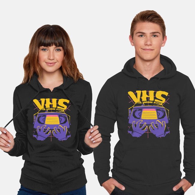 Video Horror System-Unisex-Pullover-Sweatshirt-estudiofitas