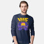 Video Horror System-Mens-Long Sleeved-Tee-estudiofitas