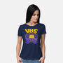 Video Horror System-Womens-Basic-Tee-estudiofitas