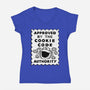 Cookie Code-Womens-V-Neck-Tee-Getsousa!