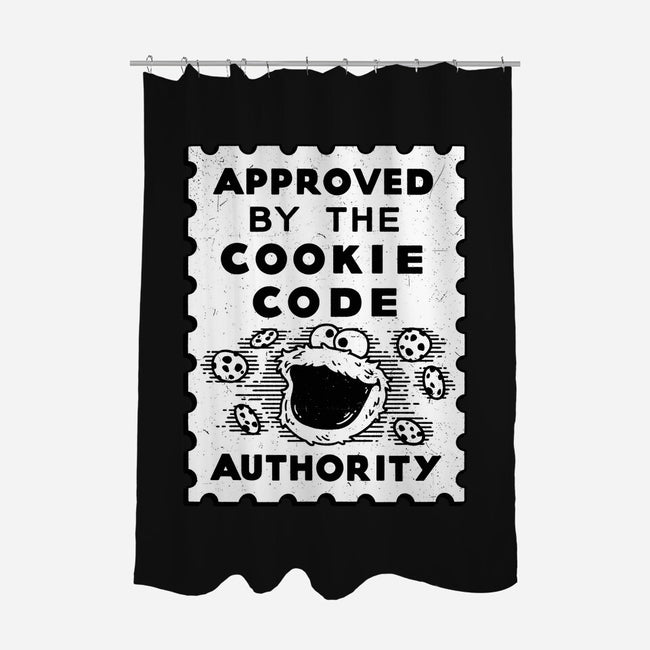Cookie Code-None-Polyester-Shower Curtain-Getsousa!