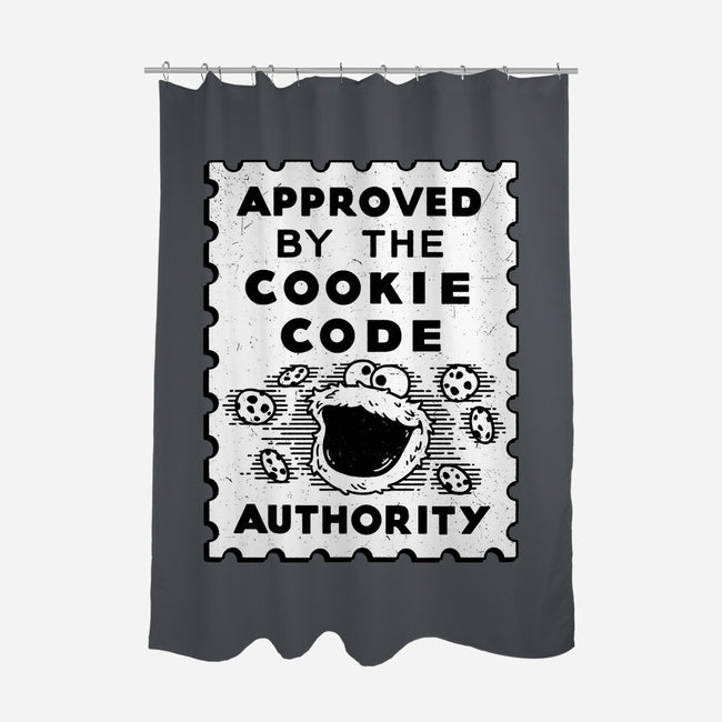 Cookie Code-None-Polyester-Shower Curtain-Getsousa!