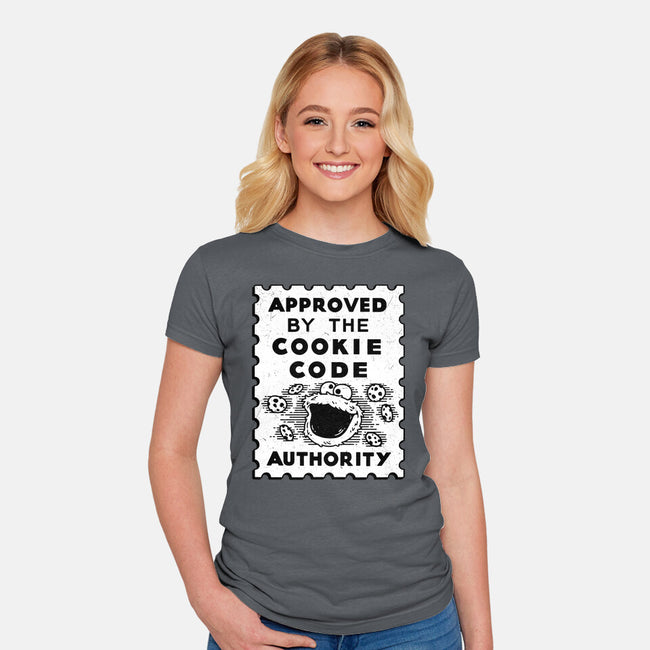 Cookie Code-Womens-Fitted-Tee-Getsousa!