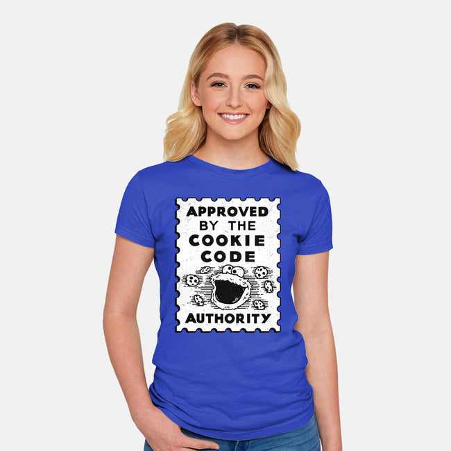 Cookie Code-Womens-Fitted-Tee-Getsousa!