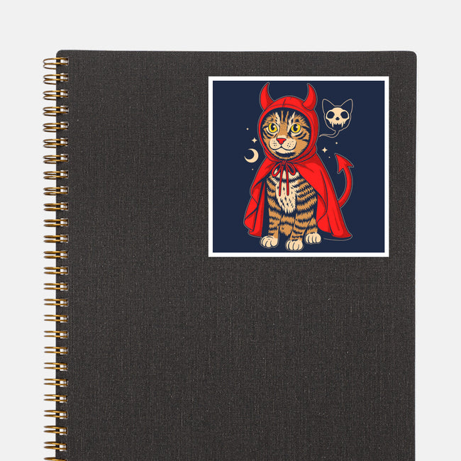 Hell’s Purrince-None-Glossy-Sticker-Eoli Studio