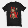 Hell’s Purrince-Womens-Fitted-Tee-Eoli Studio