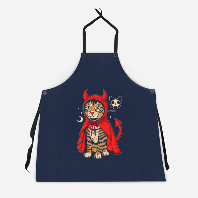 Hell’s Purrince-Unisex-Kitchen-Apron-Eoli Studio