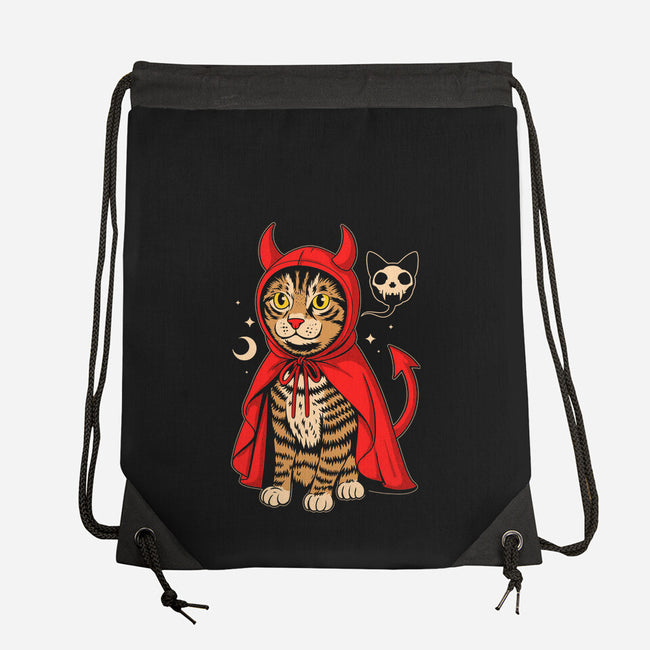 Hell’s Purrince-None-Drawstring-Bag-Eoli Studio