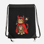 Hell’s Purrince-None-Drawstring-Bag-Eoli Studio