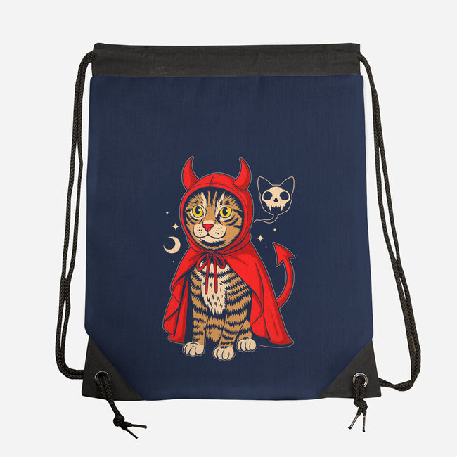 Hell’s Purrince-None-Drawstring-Bag-Eoli Studio