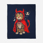 Hell’s Purrince-None-Fleece-Blanket-Eoli Studio