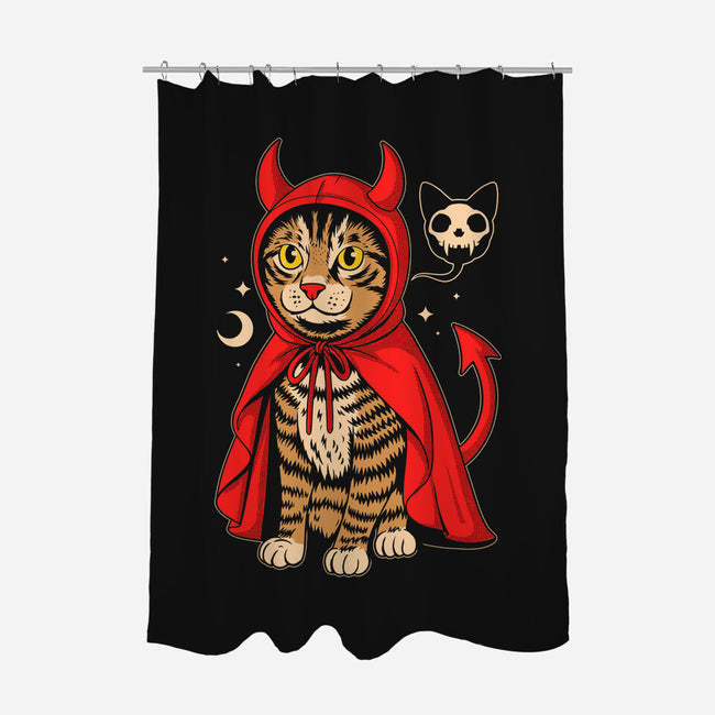 Hell’s Purrince-None-Polyester-Shower Curtain-Eoli Studio
