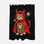 Hell’s Purrince-None-Polyester-Shower Curtain-Eoli Studio