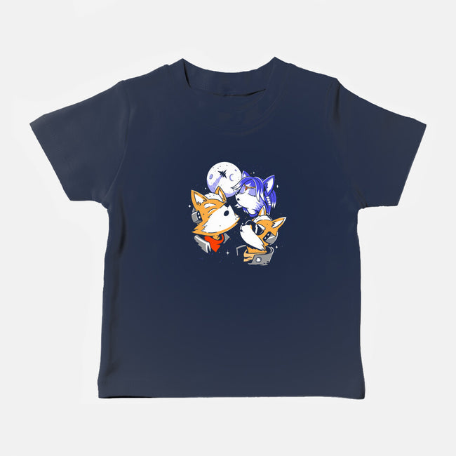 Three Fox Moon-Baby-Basic-Tee-8BitHobo