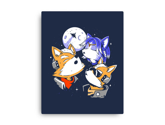 Three Fox Moon