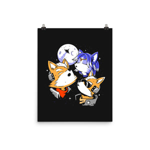 Three Fox Moon
