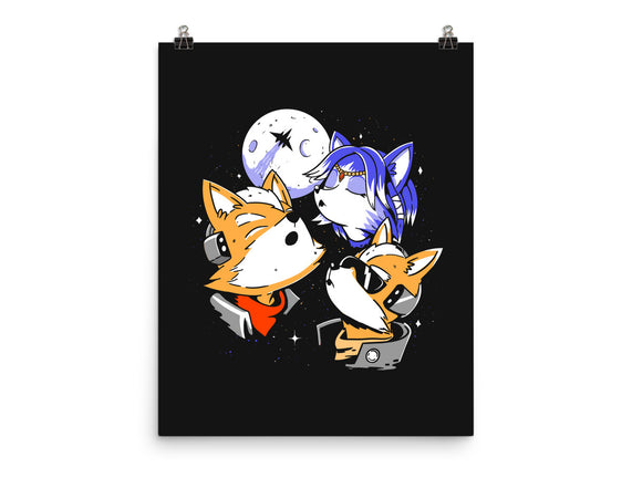 Three Fox Moon