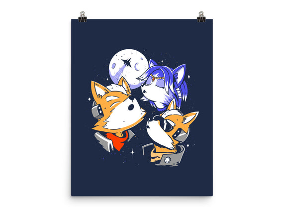 Three Fox Moon